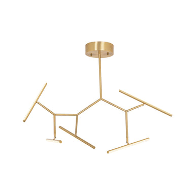 Ceiling Light CEILING LED LIGHT 49W 3000K ALUMINIUM & SILICON GOLD – Zambelis