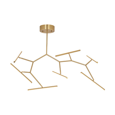 Ceiling Light CEILING LED LIGHT 69W 3000K ALUMINIUM & SILICON GOLD – Zambelis