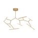 Ceiling Light CEILING LED LIGHT 69W 3000K ALUMINIUM & SILICON GOLD – Zambelis
