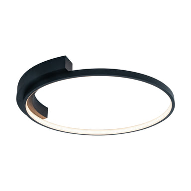 Ceiling Light CEILING LED LIGHT 39W 3000K ALUMINIUM & SILICON BLACK – Zambelis