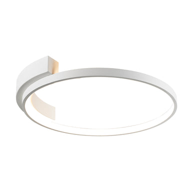 Ceiling Light CEILING LED LIGHT 39W 3000K ALUMINIUM & SILICON WHITE – Zambelis