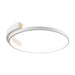 Ceiling Light CEILING LED LIGHT 39W 3000K ALUMINIUM & SILICON WHITE – Zambelis