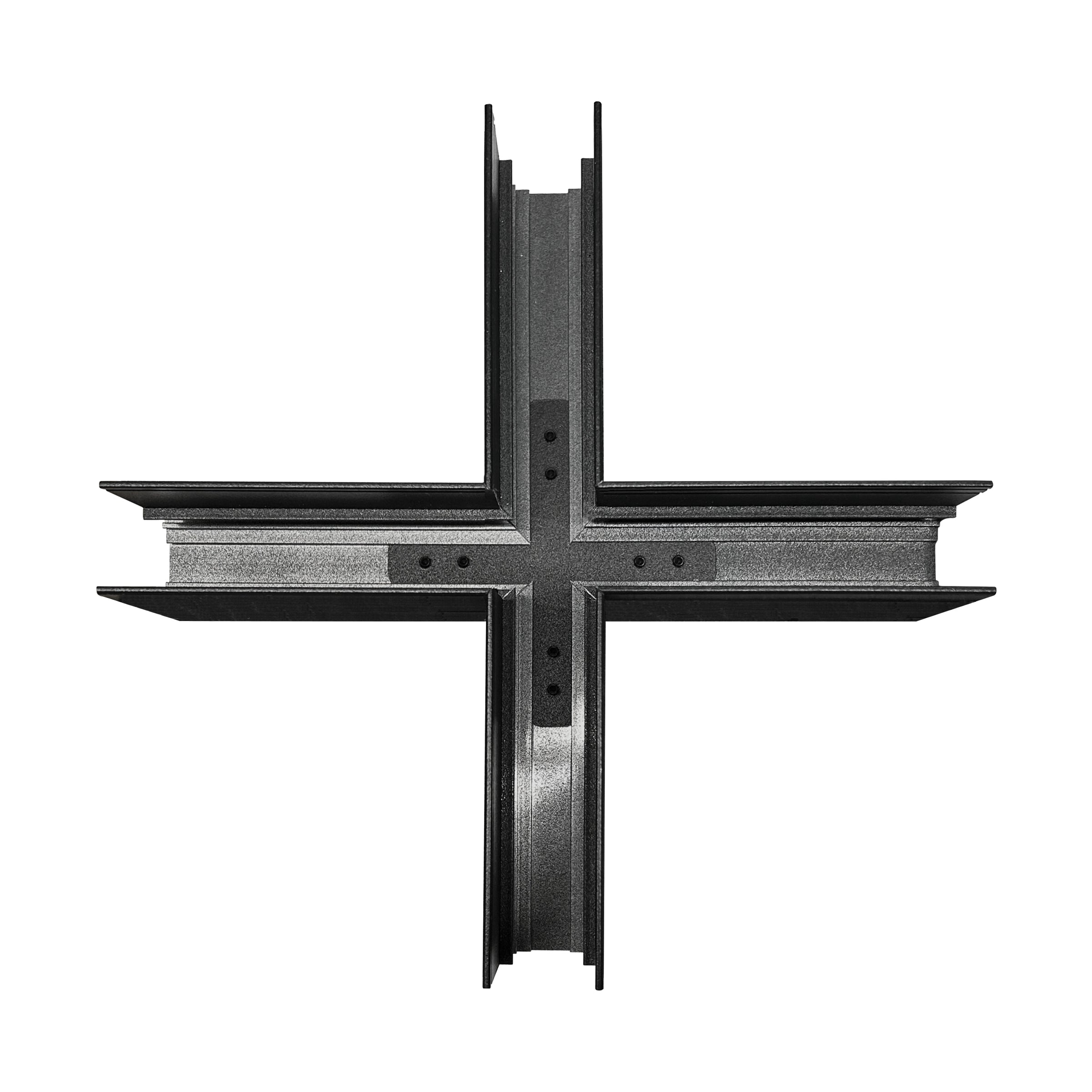 Ceiling Light CROSS CONNECTOR FOR MAGNETIC CEILING DEEP TRACK SANDY BLACK – Zambelis