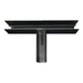 Ceiling Light 'T'' CONNECTOR FOR MAGNETIC CEILING DEEP TRACK SANDY BLACK – Zambelis