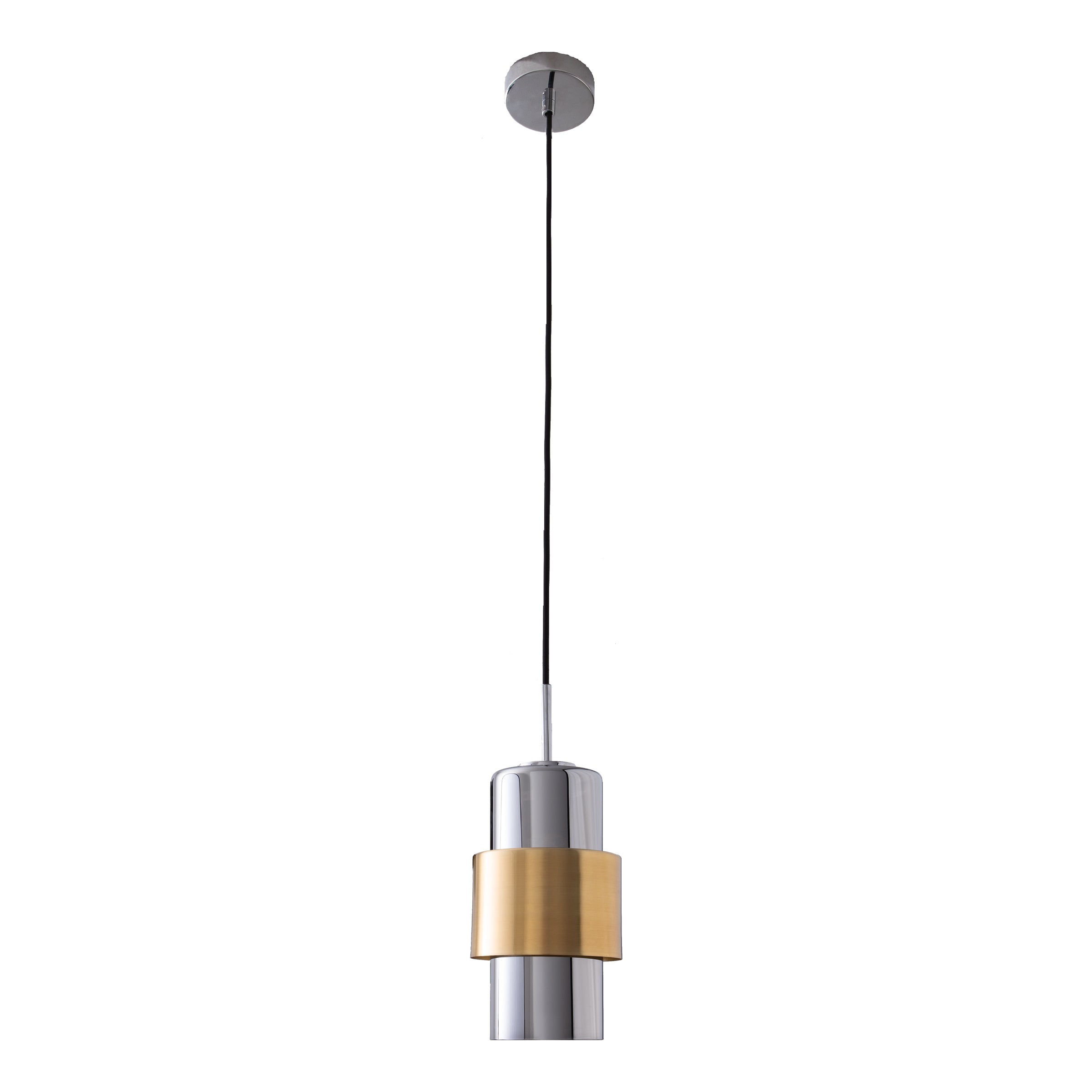 Pendant Light PENDANT LIGHT E27 MAX 40W GOLD MATT CHROME CLASS – Zambelis