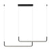 Pendant Light PENDANT LED LIGHT 40W 3000K ALUMINIUM-SILICONE BLACK – Zambelis