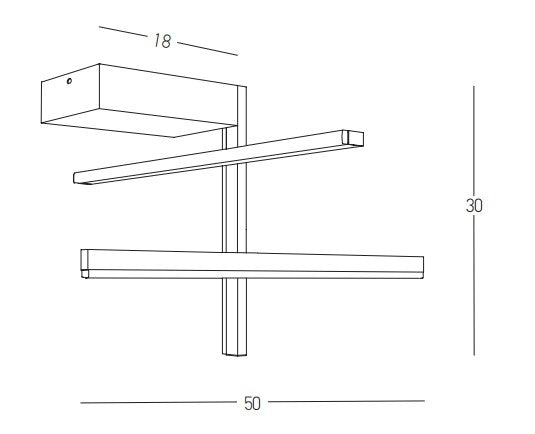 LED Modern Ceiling Lamp Dimmable Triac  ZAMBELIS