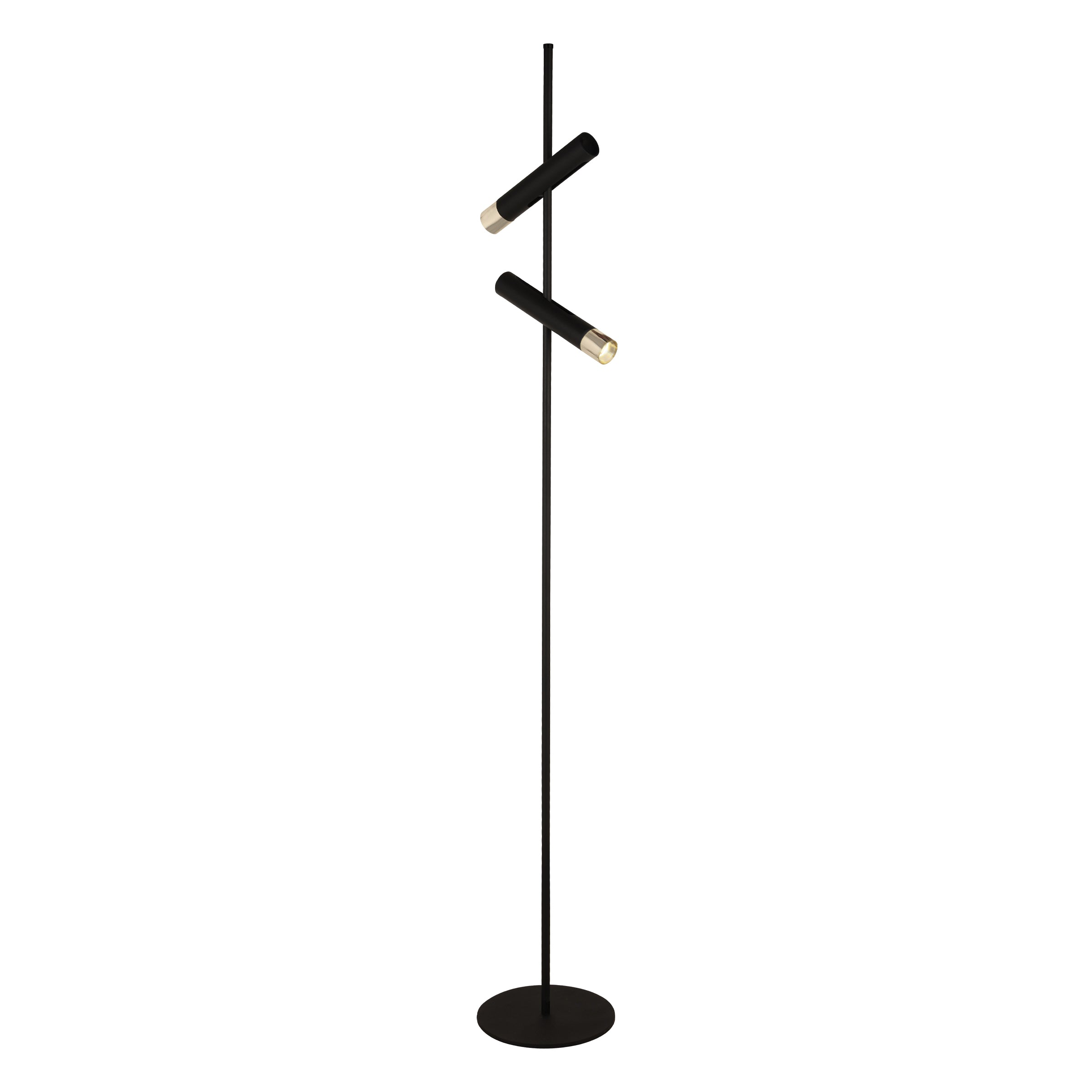 Floor Lamp FLOOR LIGHT LED 7W 3000K METAL BLACK GOLD – Zambelis