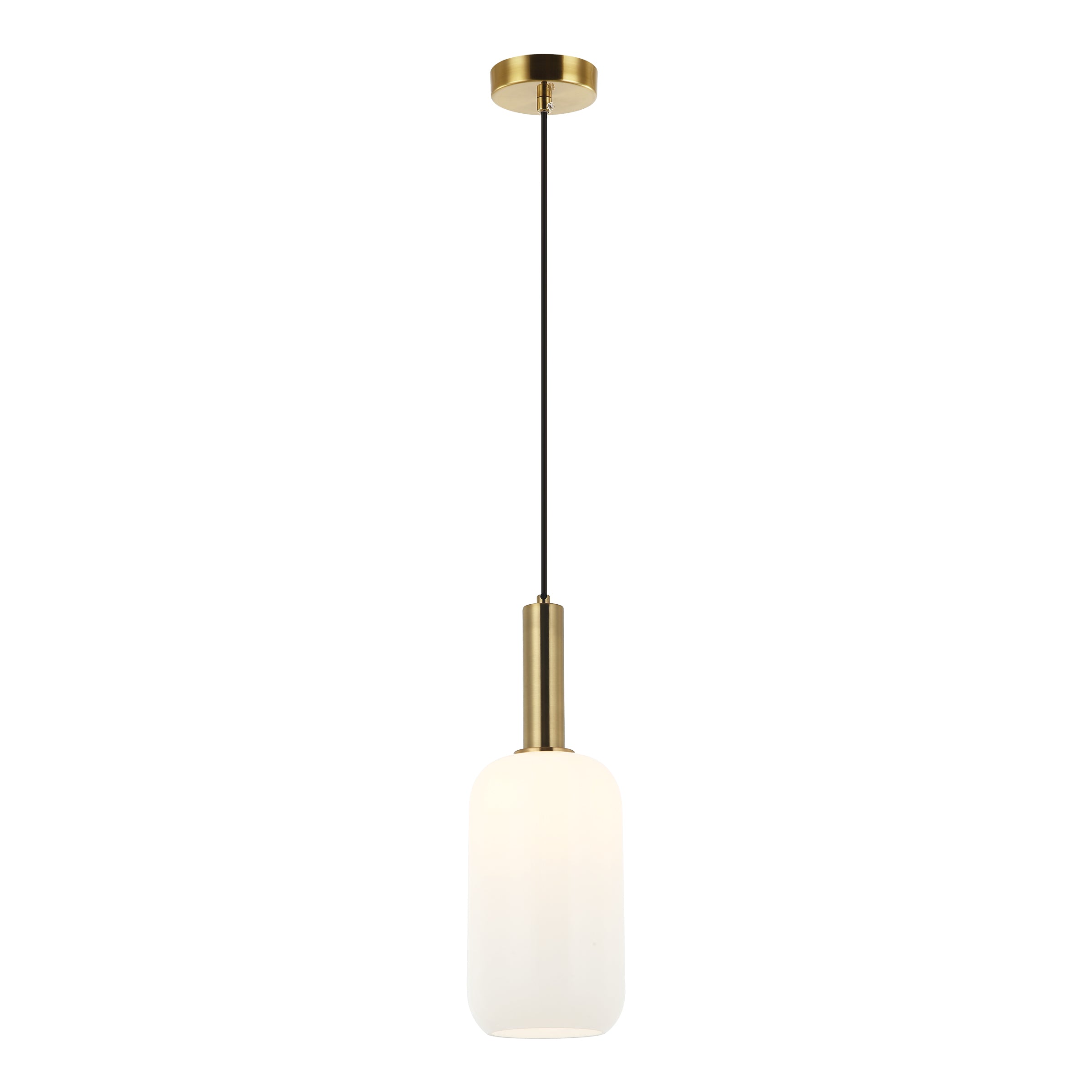 Pendant Light PENDANT LAMP E27 MAX 40W OPAL GLASS GOLD – Zambelis