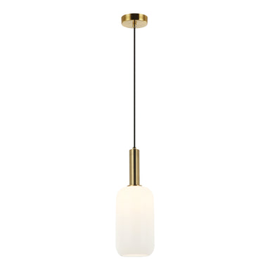 Pendant Light PENDANT LAMP E27 MAX 40W OPAL GLASS GOLD – Zambelis