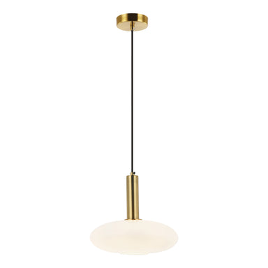 Pendant Light PENDANT LAMP E27 MAX 40W OPAL GLASS GOLD – Zambelis