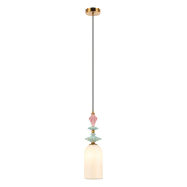 Pendant Light PENDANT LAMP E27 MAX 40W OPAL GLASS ANTIQUE BRASS – Zambelis