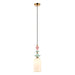 Pendant Light PENDANT LAMP E27 MAX 40W OPAL GLASS ANTIQUE BRASS – Zambelis