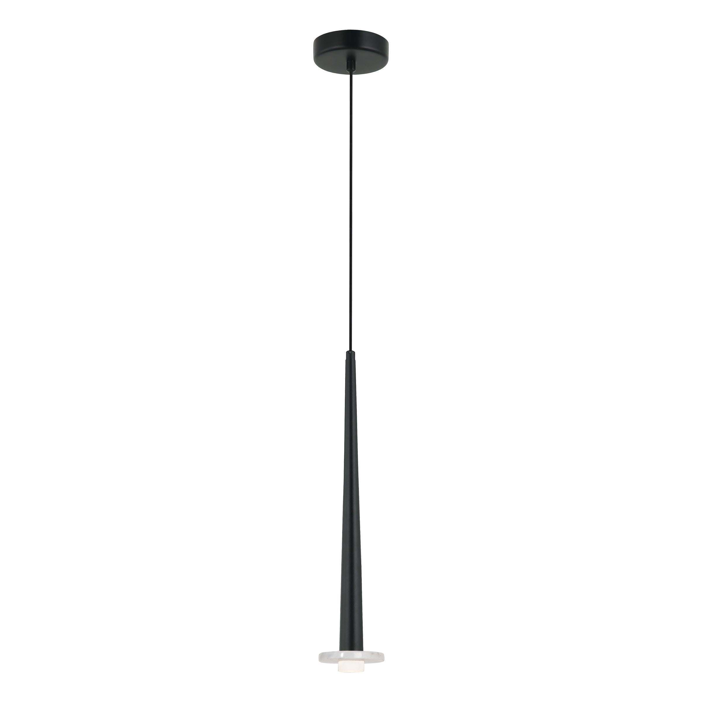 Pendant Light PENDANT LED LIGHT 6W 3000K ALUMINUM -MARBLE BLACK – Zambelis