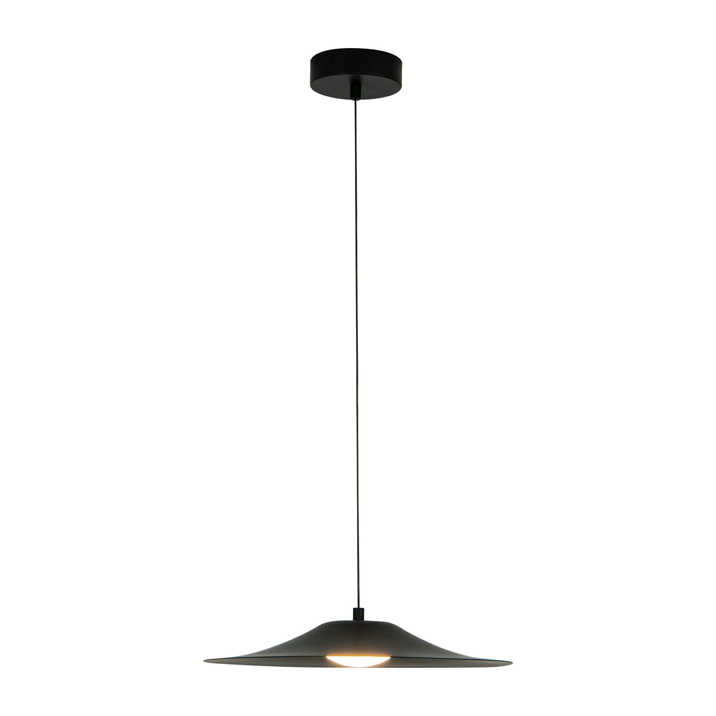 Pendant Light PENDANT LED LIGHT 12W 3000K BLACK – Zambelis