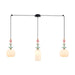 Light Fixture LINE LIGHT 3XE27 MAX 40W METAL GLASS ANTIQUE BRASS – Zambelis