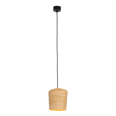 Pendant Light PENDANT LAMP E27 MAX 20W NATURAL BRAIDED WHEAT – Zambelis