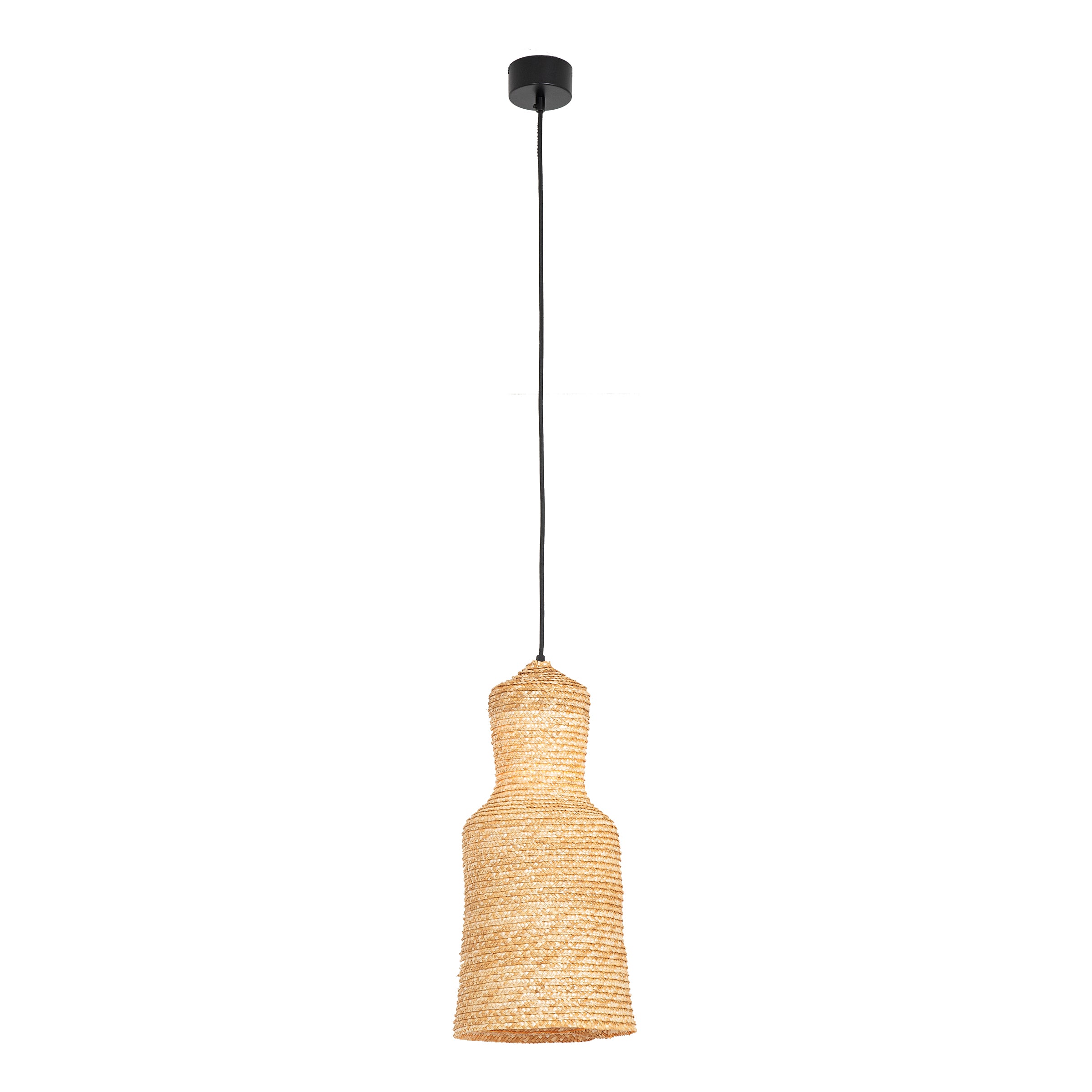 Pendant Light PENDANT LAMP E27 MAX 20W NATURAL BRAIDED WHEAT – Zambelis