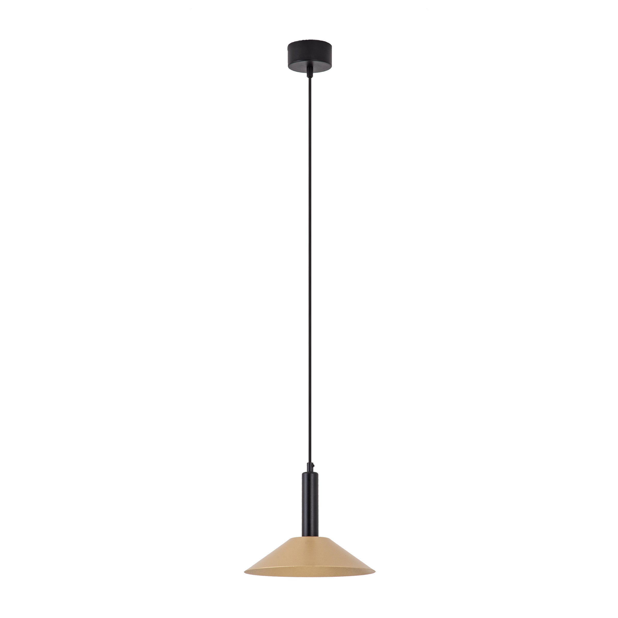 Pendant Light PENDANT LIGHT LED 7W SANDY BLACK-GOLD – Zambelis