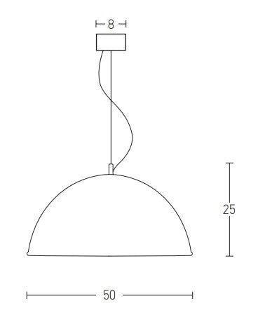 Modern Pendant Lamp  ZAMBELIS