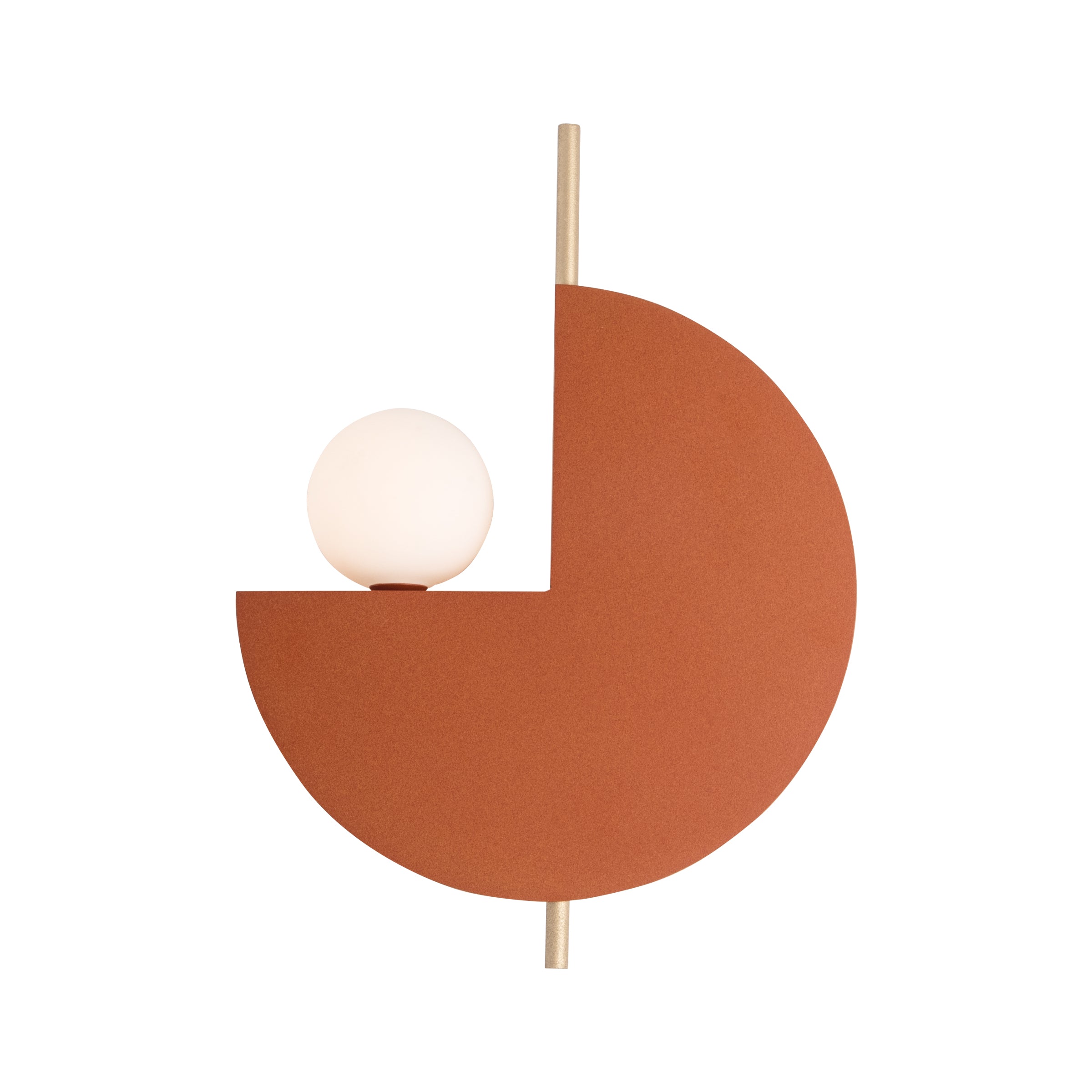 Light Fixture SCONCE LAMP G9 MAX 7W TERACOTTA-GOLD – Zambelis