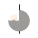Light Fixture SCONCE LAMP G9 MAX 7W ELEPHANT GREY-GOLD – Zambelis