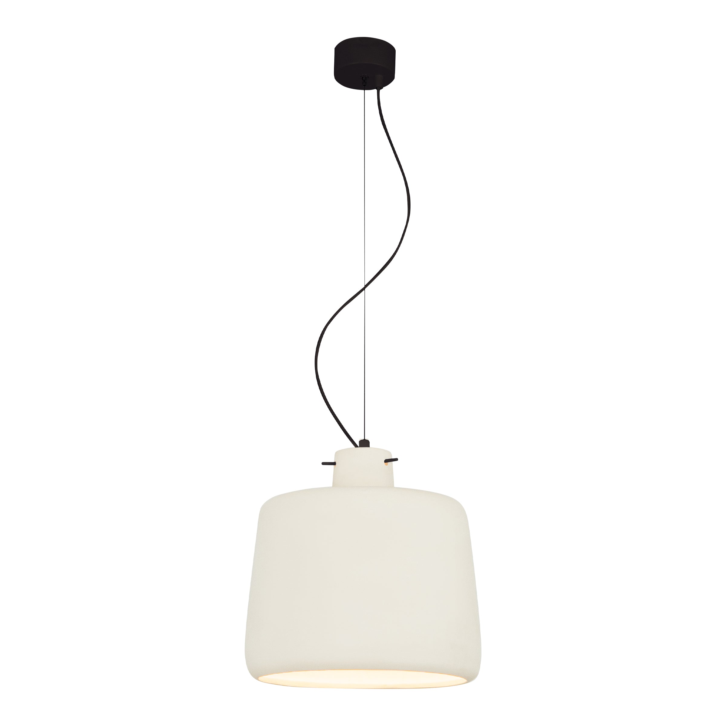 Pendant Light PENDANT LAMP E27 MAX 40W WHITE – Zambelis