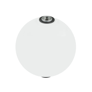 Light Fixture INTERMIDDIATE OPAL GLASS D:250MM 7W BLACK – Zambelis