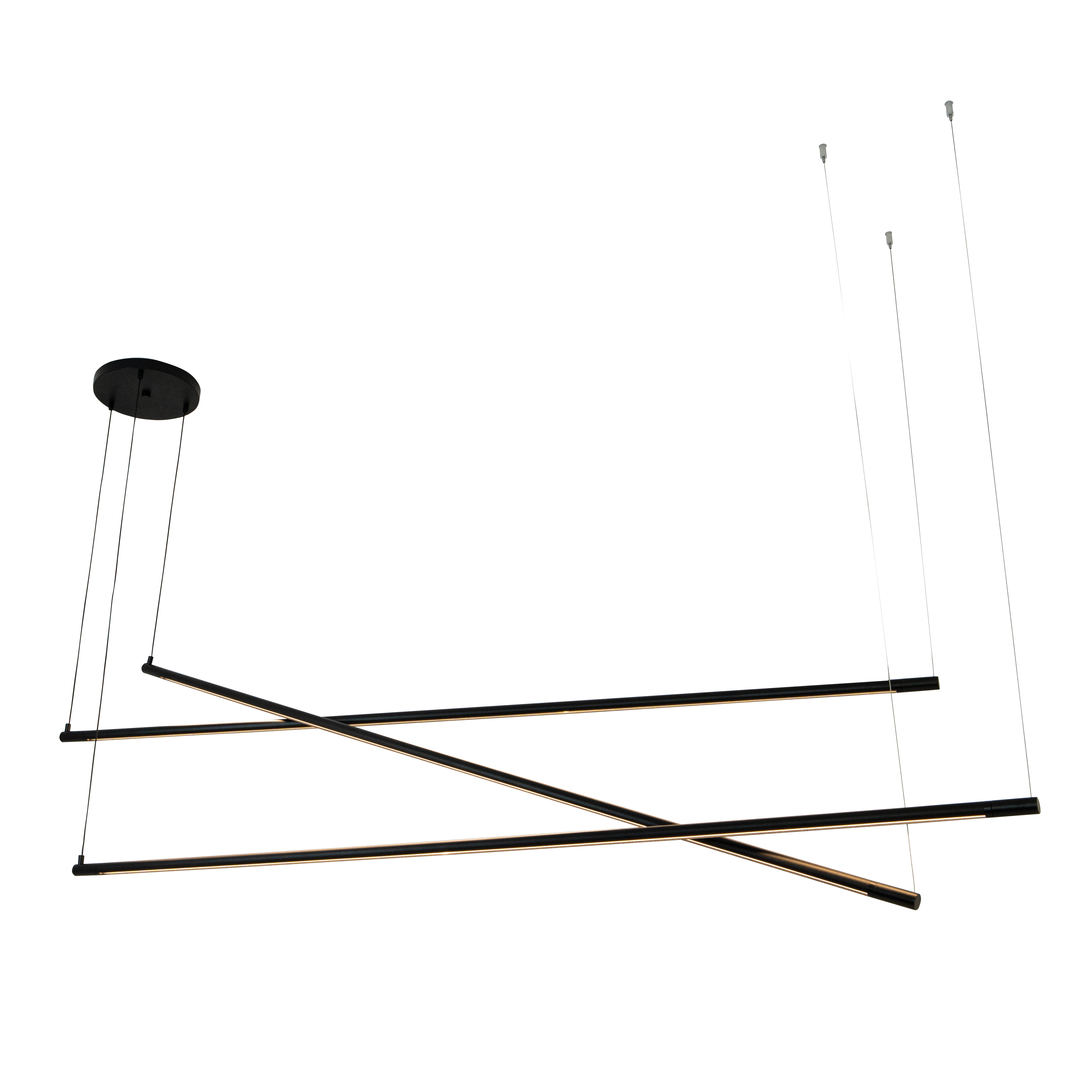 Pendant Light PENDANT LED LIGHT 64W BLACK – Zambelis