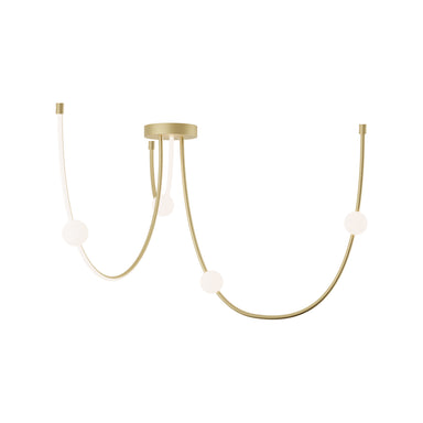 Ceiling Light CEILING LED LIGHT 42W 3000K ALUMINIUM GOLD MATT – Zambelis