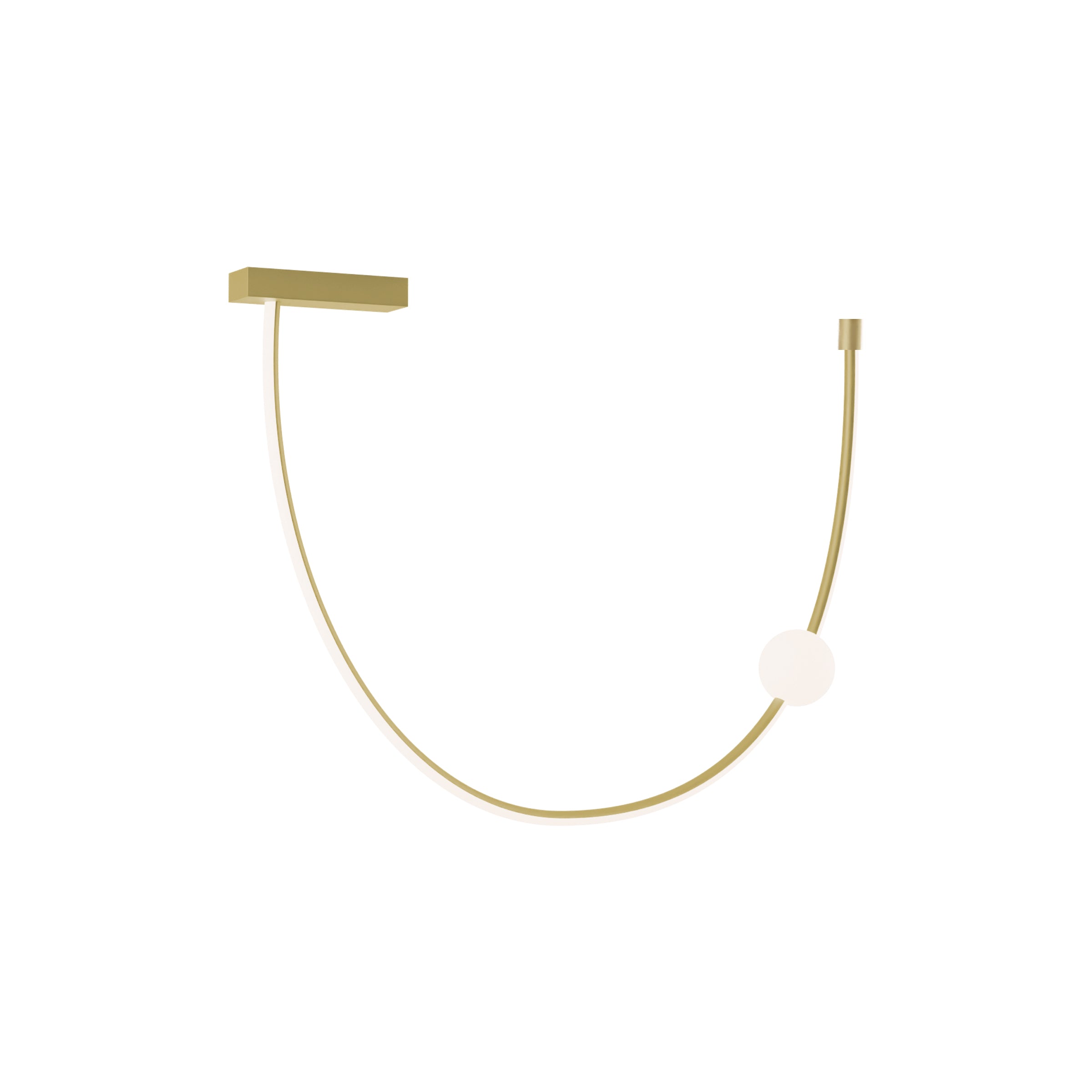 Ceiling Light CEILING LED LIGHT 19W 3000K ALUMINIUM GOLD MATT – Zambelis