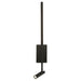 Light Fixture SCONCE LED LIGHT 2.5W+5W 3000K METAL-ALUMINIUM-ACRYLIC BLACK – Zambelis