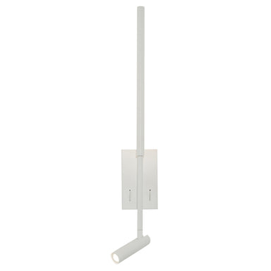 Light Fixture SCONCE LED LIGHT 2.5W+5W 3000K METAL-ALUMINIUM-ACRYLIC WHITE – Zambelis