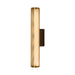 Light Fixture SCONCE LED LIGHT 11W 3000K STAINLESS STEEL-ACRYLIC BRASS-BLACK – Zambelis