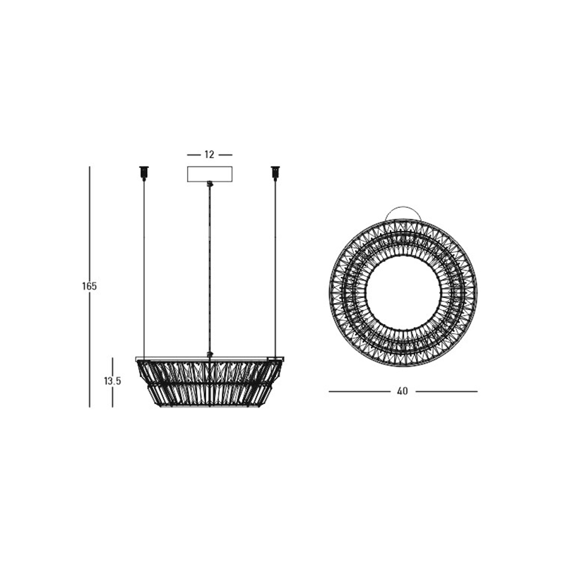 LED Modern Lamp ZAMBELIS