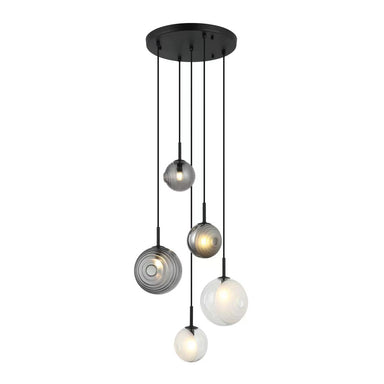 Pendant Light PENDANT LIGHT 5XG9 MAX 5W METAL-GLASS – Zambelis