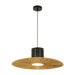 Pendant Light PENDANT LIGHT E27 MAX 11W METAL-PAPER,BLACK-NATURAL – Zambelis