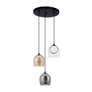 Pendant Light PENDANT LED LIGHT 18W 3000K METAL-GLASS – Zambelis