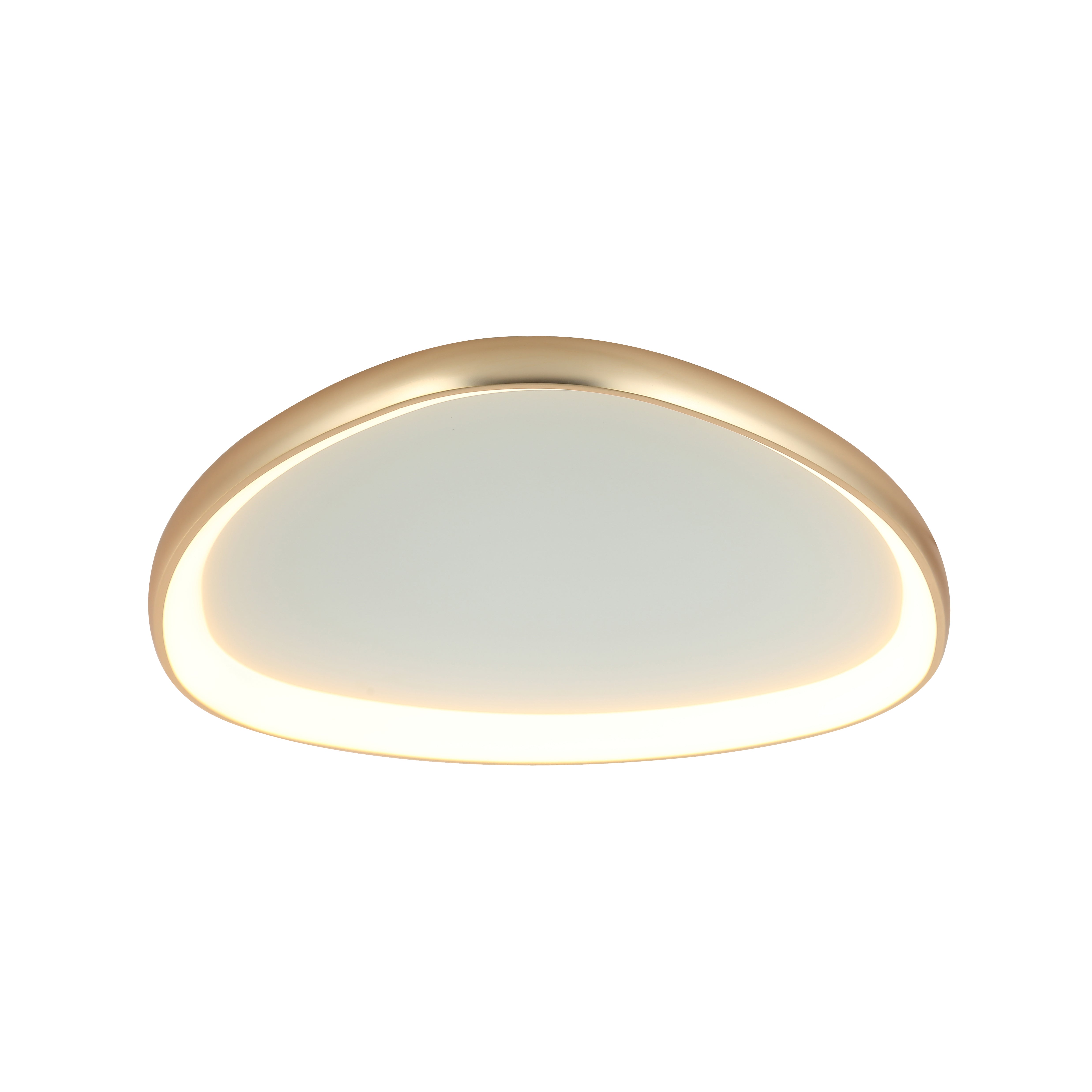 Ceiling Light CEILING LED LIGHT 39W 3000K METAL-ACRYLIC GOLD MATT – Zambelis