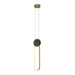 Pendant Light PENDANT LED LIGHT 13W 3000K ALUMINIUM-SILICON,GOLD-BLACK – Zambelis