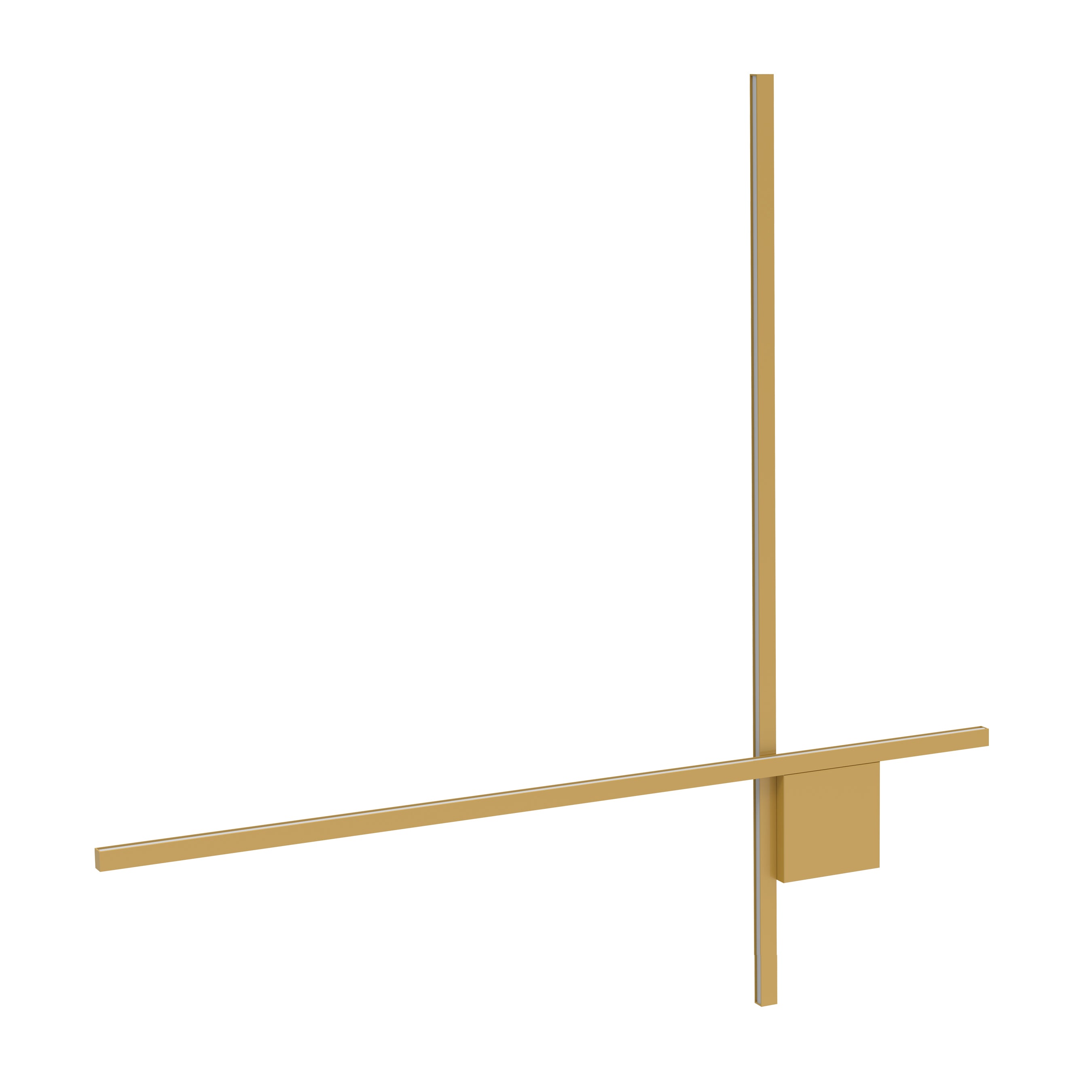 Light Fixture SCONCE LED LIGHT 24W 3000K ALUMINIUM-SILICON GOLD – Zambelis