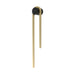 Light Fixture SCONCE LED LIGHT 13W 3000K ALUMINIUM-PC DIFFUSER, GOLD-BLACK – Zambelis