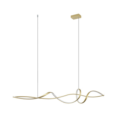 Light Fixture PENDAN LED LIGHT 27W 3000K ALUMINIUM GOLD – Zambelis