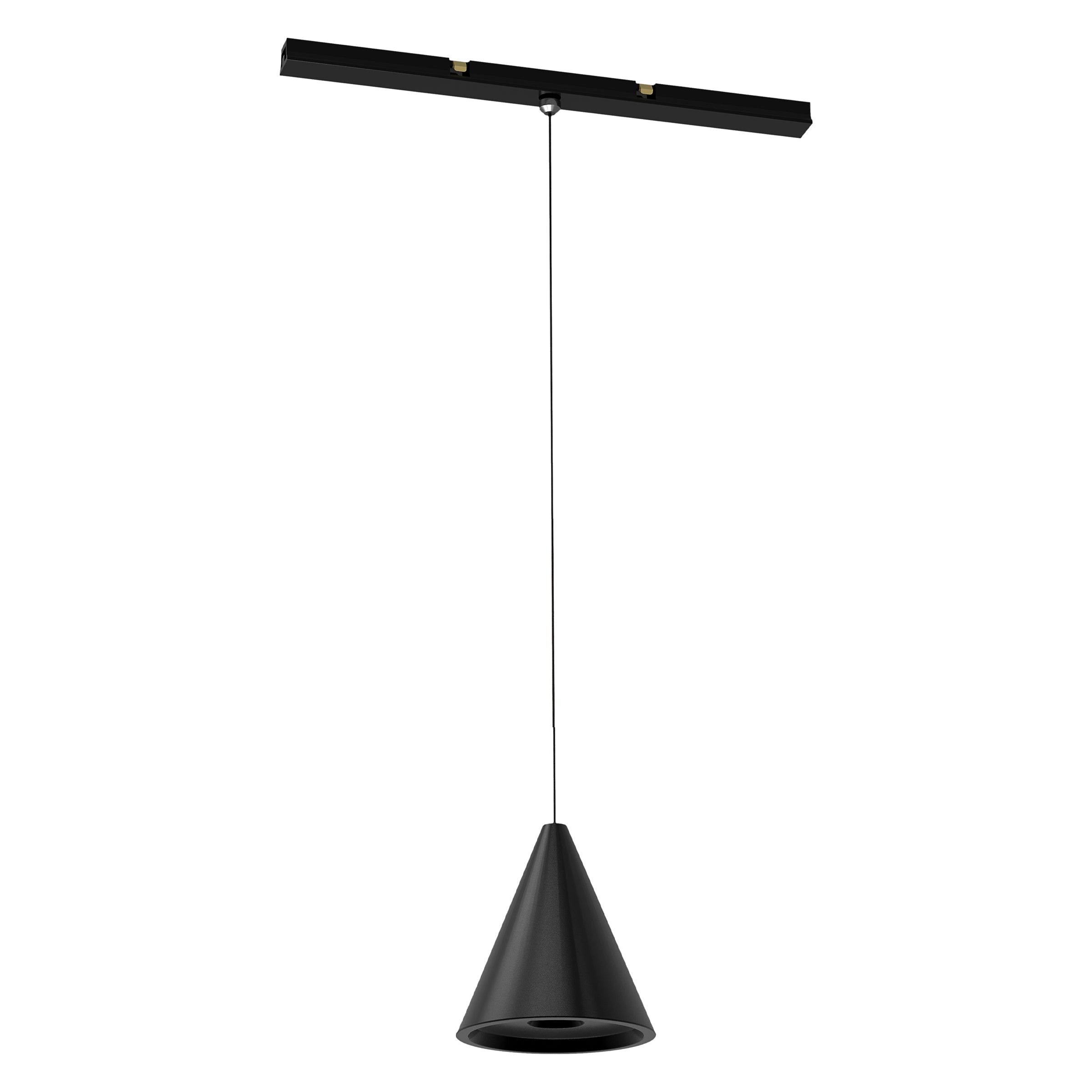 Pendant Light MAGNETIC PENDANT LED LIGHT 8W 3000K DALI BLACK,FOR 48V ULTRA SLIM MEGNETIC TRACK 15MM – Zambelis