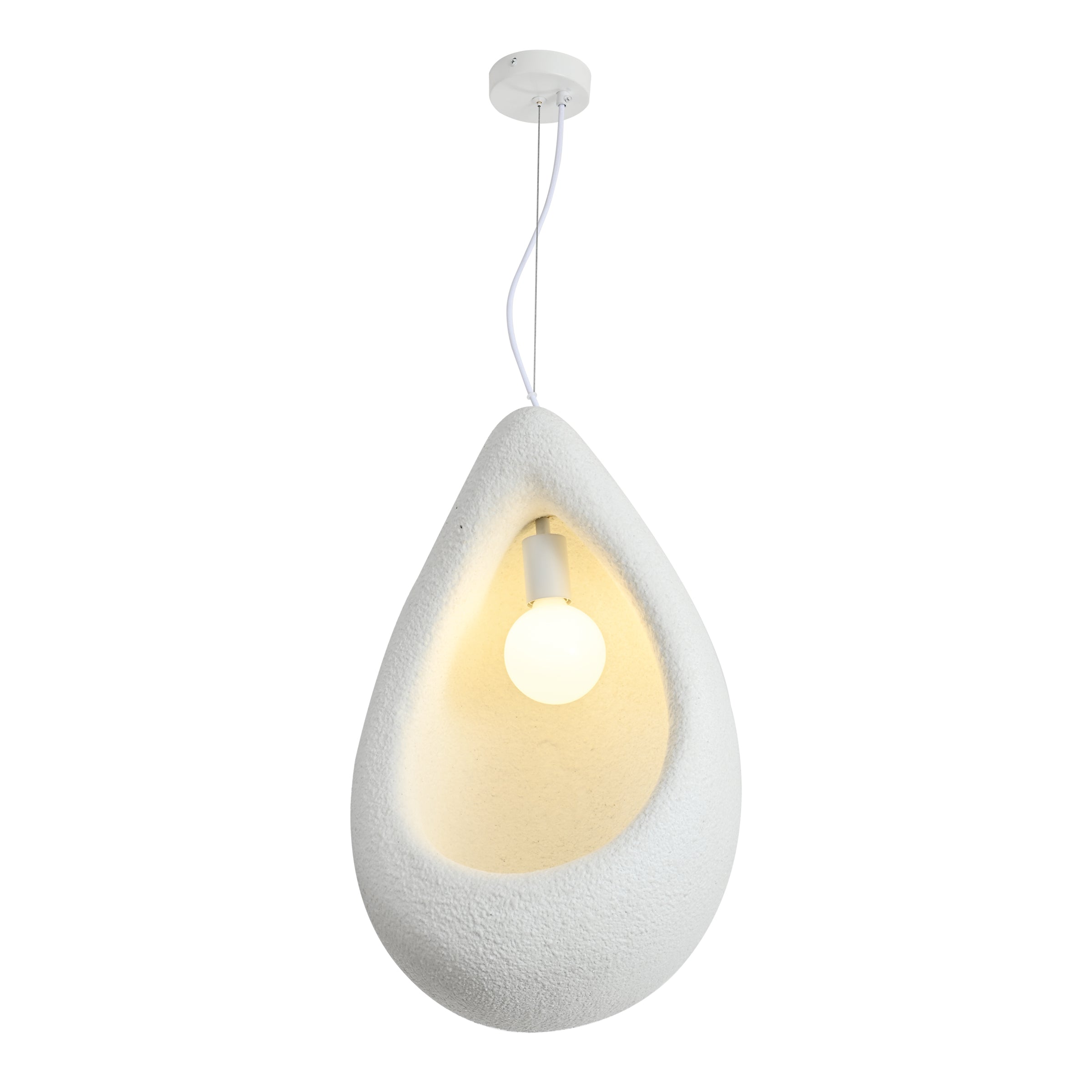 Pendant Light PENDANT LAMP E27 MAX 15W FIBERGLASS – Zambelis