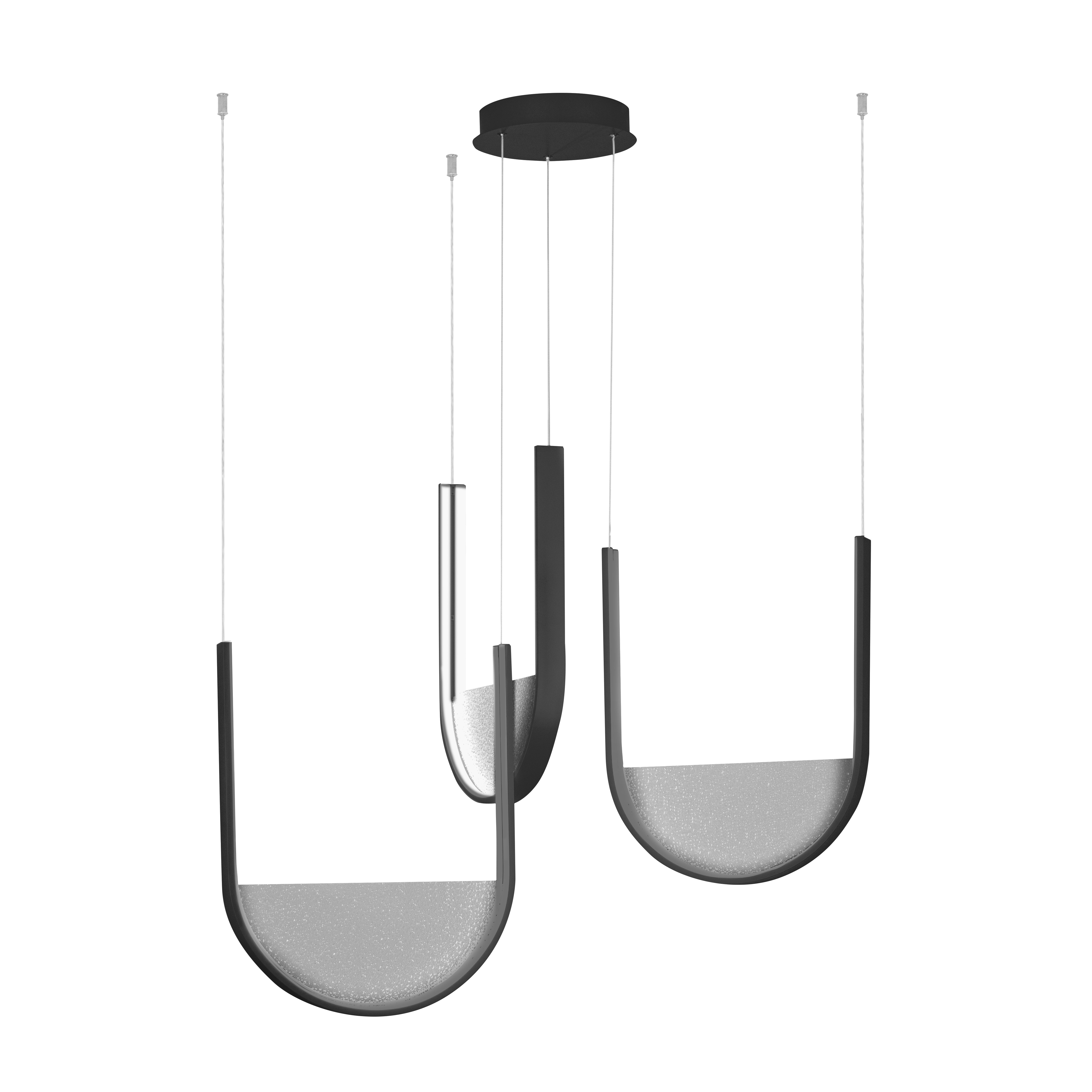 Pendant Light PENDANT LED LIGHT 54W 3000K,4000K BLACK-LIGHT GREY – Zambelis