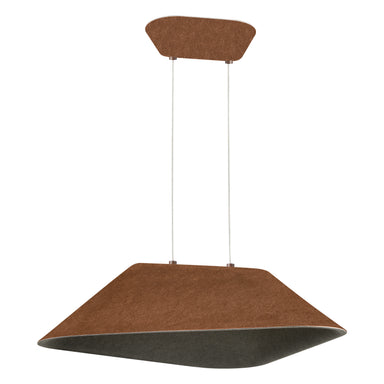 Pendant Light PENDANT LED LIGHT 8W SMD 3000K ACOUSTIC BROWN-GREY – Zambelis