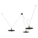 Pendant Light PENDANT LED LIGHT 3X7W 3000K METAL BLACK – Zambelis