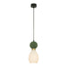 Pendant Light PENDANT LAMP E14 MAX 15W GREEN MARBLE - BRASS – Zambelis