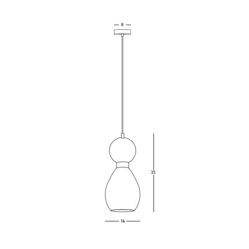 Modern Pendant Lamp ZAMBELIS